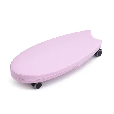 Image de Surf Jouet porteur enfant souple avec roues, 55 x 25 cm, Rose