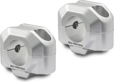 Produktbild von SW-Moetch Lenkererhöhung 20mm für Ø 28 mm Lenker silber