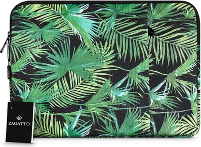 Produktbild von Zagatto Laptop-Hülle mit Blumenmuster 13.3 Zoll ZG85 Laptop-Tasche Laptoptasche Tablettasche Tablet-Tasche