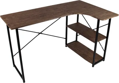 Obrázek produktu pro Psací stůl Quest - Tmavý dub/Černý
