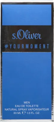 Produktbild von S.OLIVER Yourmoment Eau de Toilette für Herren 30 ml