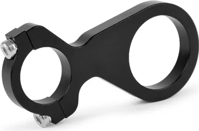 Produktbild von Lenkeröse Aluminium gefräst, schwarz eloxiert