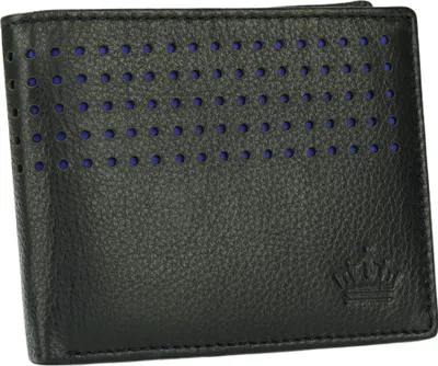 Produktbild von Geldbörse Herren Portemonnaie Echt Leder Börse Querformat Geldbeutel Schwarz RFID-Schutz MANZA®