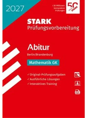 Immagine prodotto di STARK Mathematik GK - Abitur 2027 Berlin/Brandenburg - Prüfungsvorbereitung