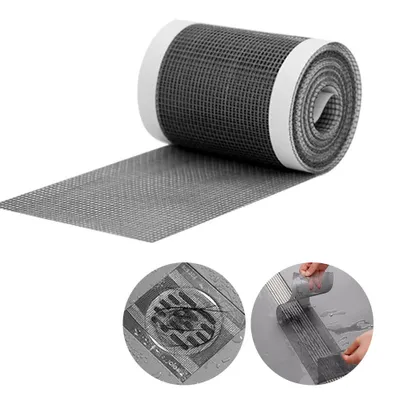 Produktbild von Haarfänger Abflussfilter10cm×10m,Dusch-und Badewannen Abflusssieb, Haarfänger für Waschbecken und Bodenablauf,verhindert Verstopfungen im Badezimmer