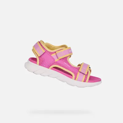 Produktbild von Geox Pinkfarbene Airadyum-Sandalen für Mädchen 25