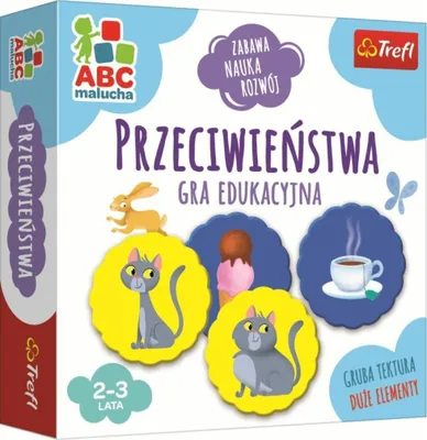 Zdjęcie produktu dla TREFL PL GRA Przeciwieństwa /ABC Malucha 01943