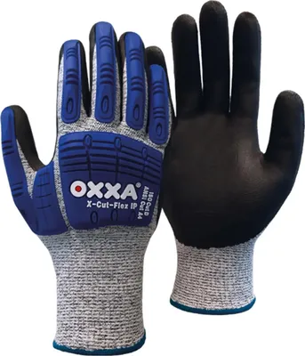 Produktbild von OXXA X-Cut-Flex 51-705 Arbeitshandschuhe Größe 10/XL - schnittfest Klasse D - Schlagschutz - rutschfest - stahlfaserverstärkt - ESD-sicher - Bau & Industrieeinsatz
