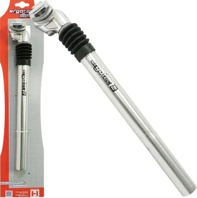 Produktbild von Ergotec Gefederte Patentsattelstütze SP-3.0 Aluminium Ø=254mm L=350mm silber