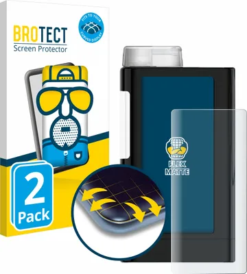 Produktbild von 2x BROTECT Fullscreen Schutzfolie für Mylife YpsoPump Displayschutz Folie Fullcover Matt Entspiegelungsfolie