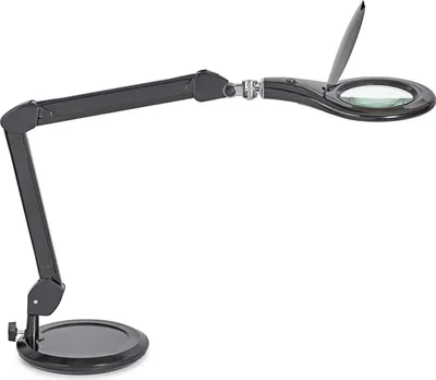 Produktbild von MAUL Lupenleuchte MAULmakro LED 6.500 K Standfuß schwarz