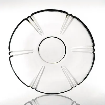 Produktbild von Teller Nadine 28cm, Transparent, aus Bleikristall