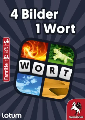 Produktbild von 4 Bilder 1 Wort - Das Kartenspiel