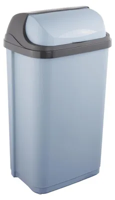 Produktbild von keeeper Abfallbehälter mit Rolldeckel, 50 l, 39 x 29,5 x 67,5 cm, Rasmus, Blau (