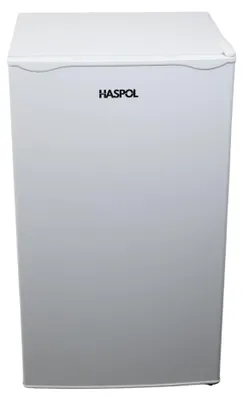 Produktbild von HASPOL H-92L Kühlschrank mit Gefrierfunktion 92 l, 230 V, 80 W, bis -20 °C, leise <45 dB, LED, R600a, weiß