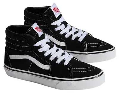 Produktbild von Vans Sk8-Hi Kinder High-Top Skateschuh Schwarz-Weiß mit Schnürverschluss
