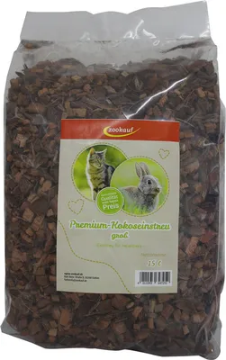 Produktbild von zookauf Premium Kokoseinstreu grob 15 l