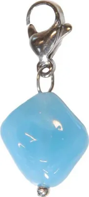 Image de Porte-clés Kentucky Horsewear « Lucky Charm » avec pendentif en pierre, bleu, taille L