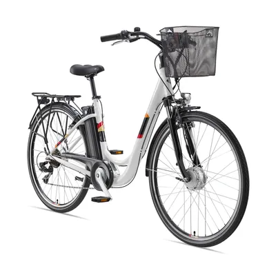 Produktbild von Telefunken City E-Bike für Damen und Herren | Elektrofahrrad 28 Zoll | 7-Gang Kettenschaltung | Frontmotor 250 W | 374,4 Wh Akku | EBike Pedelec