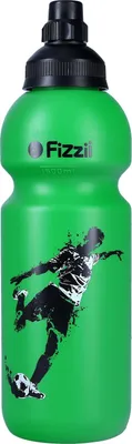 Produktbild von Fizzii Trinkflasche Kicker 600 Milliliter grün