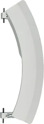Produktbild von easyPART passend für 00751788 BOSCH Türgriff Griff weiß Öffner mit Achsen Kunststoff Waschmaschine Waschgerät Siemens 751788 passend VarioPerfect ecoEdition iQ500 iQ700 ws12 wm14