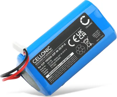 Immagine prodotto di CELLONIC 1x Batteria per Aspirapolvere Compatibile con Electropan ilife V5s, ilife V3s, ilife V5, ICP 186500-22F-M-3S1P-S – (2600mAh, 11.1V)