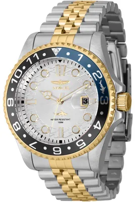 Immagine prodotto di Invicta Pro Diver 40009 Orologio da Uomo - Movimento al Quarzo - Acciaio Inossidabile con Quadrante Argento - 43 mm