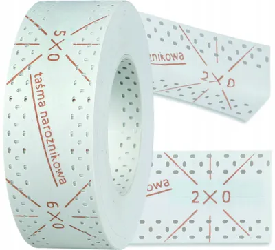 Produktbild von Kantenschutz Eckschiene fur Trockenbau Gipskarton Fugenband Dichtungsband SIME TAPES V 12m/50mm
