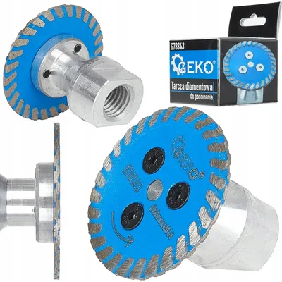 Obrázek produktu pro GEKO Kotouč diamantový, řezný, 50 mm, M14 - G78343