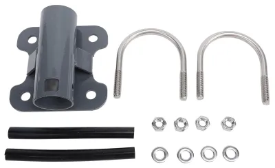 Obrázek produktu pro Trubkový adaptér pro parabolickou anténu GEN 2 V2, nerezový stožár, držák stožáru, držák ve tvaru U, montáž na střechu
