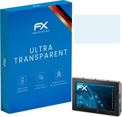 Produktbild von atFoliX FX-Clear Schutzfolie kompatibel mit Blackmagic Design Video Assist 4K (7 Inch) Displayschutzfolie