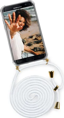 Produktbild von TWIST-Case + TWIST-Cord für Samsung Galaxy S7 Edge, Farbe:Marshmallow (Gold)