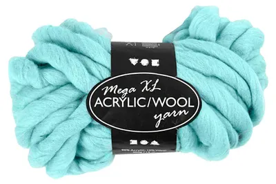 Image de XL Garen van Acvryl - Turquoise, 15m