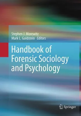 Obrázok produktu pre Handbook of Forensic Sociology and Psychology
