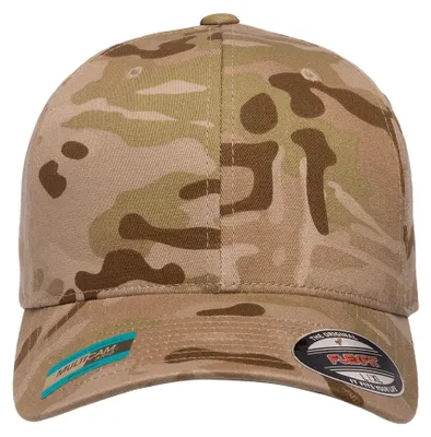 Obrázek produktu pro Flexfit - Baseballová čepice „Multicam“ TN1675 (S-M) (khaki)