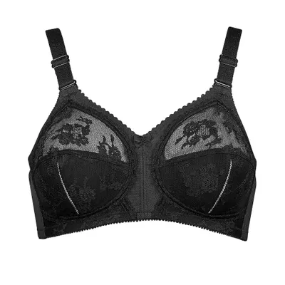 Produktbild von Triumph Doreen, Volle Tasse, Schwarz, Wirefree, Muster, Weiblich, Rücken