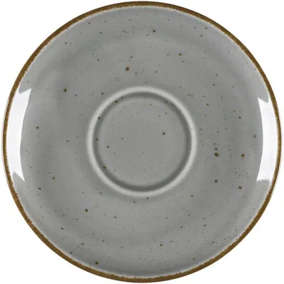 Produktbild von 12x Untertasse, Serie Aida, grau, braun gesprenkelt, Ø 145 mm, 12 Stück