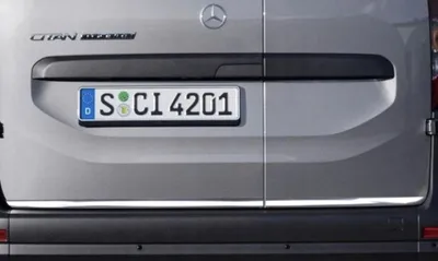 Obrázek produktu pro Mercedes CITAN I W415 CHROME Lišty zadních dveří