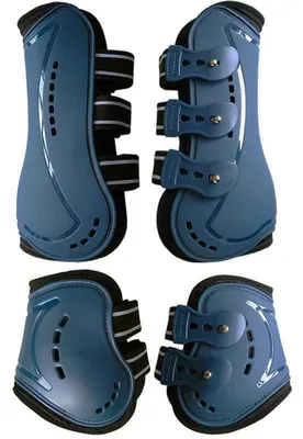 Productafbeelding van Set van 4 Gamaschen voor Paarden met Robuuste Elastische Beveiliging