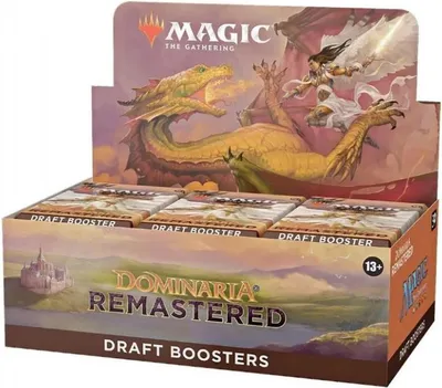 Immagine prodotto di Magic: The Gathering Dominaria Remastered Draft Booster Box