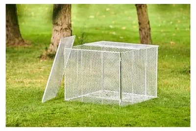 Produktbild von Brista Gartenabfall-System – aus feuerverzinktem Stahl, modular erweiterbar, wetterfest – als Set oder Einzelteile erhältlich