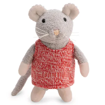 Produktbild von Nici - 63334 - Maus, Julia, mit Pullover, Plüsch, 15cm, in Geschenkbox