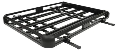 Obrázok produktu pre Strešný nosič na auto – strešný košík – dĺžka 160 cm – nastaviteľná šírka – nosnosť 150 kg – nosič batožiny na strechu auta