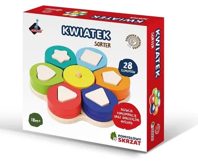 Obrázek produktu pro Dřevěný třídič květin, 28 dílků, Askato