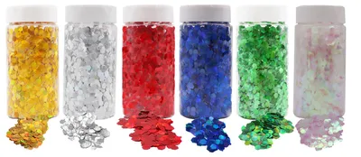 Image de EDUPLAY 370183 Paillettes 6mm or (200 g)