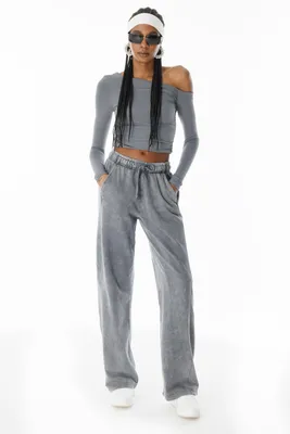 Produktbild von Jogginghose aus Baumwolle mit lockerer Passform, Light Grey, L