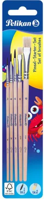 Produktbild von Pelikan Pinsel Starter-Set, Bürstenset, Sortiert