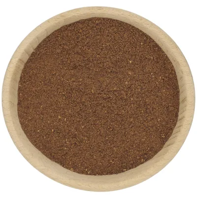 Produktbild von Muskatnuss gemahlen 100 g | Würziges Aroma für Küche und Backen
