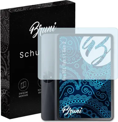 Produktbild von Bruni Basics-Clear 2x Schutzfolie kompatibel mit TCL Tab 11 (Gen 2) Folie