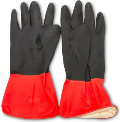 Produktbild von 4 Latexhandschuhe für den Bau 20907 Rubi